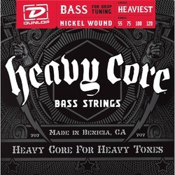 Dunlop Heavy Core Bass 55-120