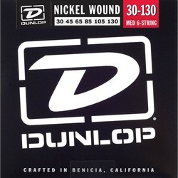 Dunlop Nickel Wound 6-String Bass Medium 30-130