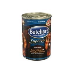 Butchers Superior Canned with Chicken/Venison in Gravy 0.4 kg