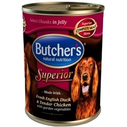 Butchers Superior Canned with Chicken/Duck in Jelly 0.4 kg