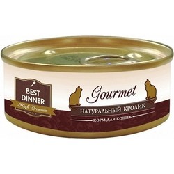 Best Dinner Adult Cat Canned High Premium Rabbit 0.1 kg