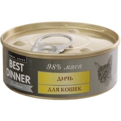 Best Dinner Adult Cat Canned Exclusive Wild Game 0.1 kg