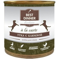 Best Dinner Adult Canned Exclusive Duck/Cranberry 0.24 kg
