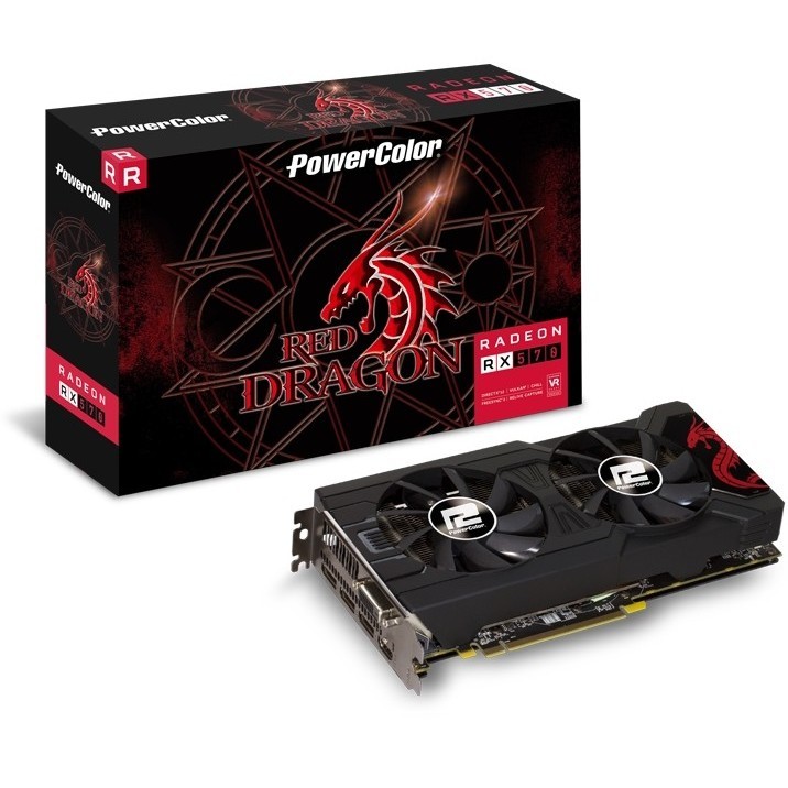 PowerColor Radeon RX 570 AXRX 570 4GBD5-3DHD/OC