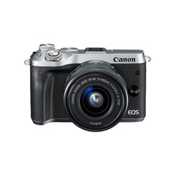 Canon EOS M6 kit 15-45 (серебристый)