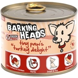 Barking Heads Canned Tiny Paws Turkey Delight 0.2 kg