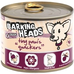 Barking Heads Canned Tiny Paws Quackers 0.2 kg