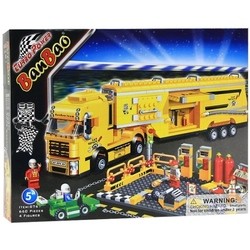 BanBao Container Truck and Racing Car 8761