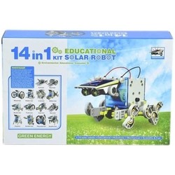 Cute Sunlight Educational Solar Robot Kit (14 in 1)