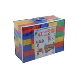 Pilsan Brick Block and Car Set 03-251