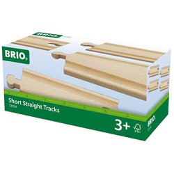 BRIO Short Straight Tracks 33334