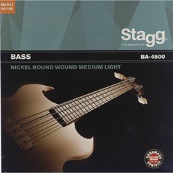 Stagg Bass Nickel-Round 45-100