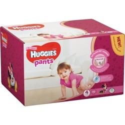 Huggies Pants Girl 4 / 72 pcs