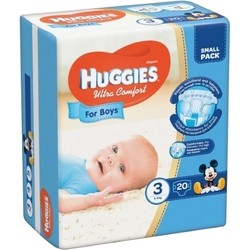 Huggies Ultra Comfort Boy 3 / 20 pcs