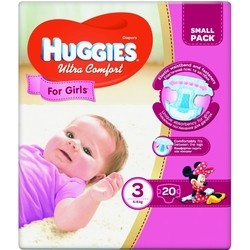 Huggies Ultra Comfort Girl 3 / 20 pcs