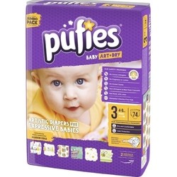 Pufies Art and Dry 3 / 74 pcs