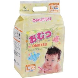 Omutsu Diapers L / 24 pcs