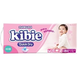 Kibie Quick Dry Diapers Girl L / 40 pcs