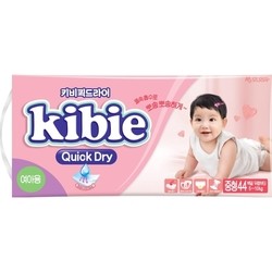 Kibie Quick Dry Diapers Girl M / 44 pcs