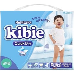 Kibie Quick Dry Diapers Boy XL / 36 pcs