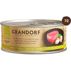 Grandorf Adult Canned with Tuna Fillet/Crab 0.07 kg