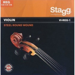 Stagg Violin Steel Round Wound 1/2, 1/4, 1/8