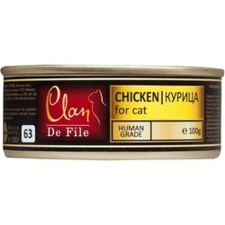 Clan De File Adult Canned with Chicken 0.1 kg