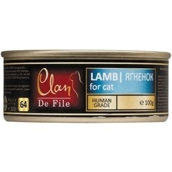 Clan De File Adult Canned with Lamb 0.1 kg