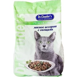 Dr.Clauders Adult Cat Food with Meat Assorted/Vegetables 0.4 kg