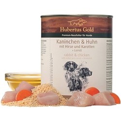 Hubertus Gold Canned with Rabbit/Chicken/Carrots 0.8 kg