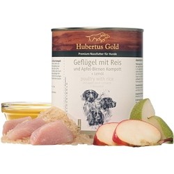Hubertus Gold Canned with Poultry/Apple/Pear 0.8 kg
