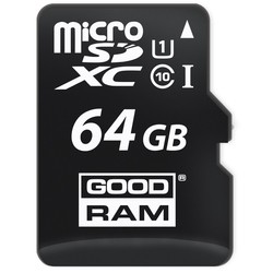 GOODRAM microSDXC 60 Mb/s Class 10 64Gb