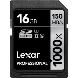 Lexar Professional 1000x SDHC UHS-II 16Gb