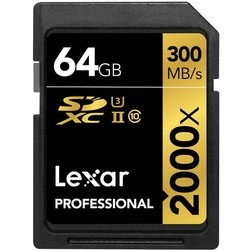 Lexar Professional 2000x SDXC UHS-II 64Gb