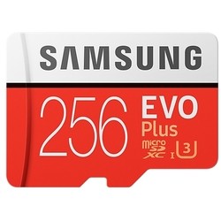 Samsung EVO Plus 100 Mb/s microSDXC UHS-I U3 256Gb