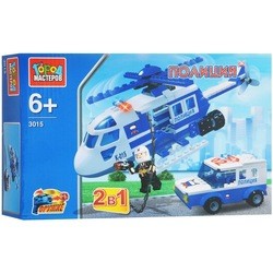 Gorod Masterov Police Helicopter and Car 3015