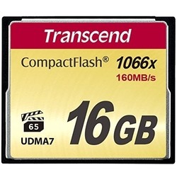 Transcend CompactFlash 1066x 16Gb