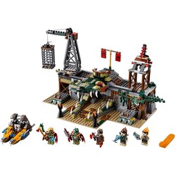 Lego The Croc Swamp Hideout 70014