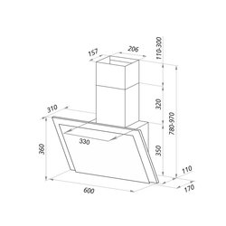 MAUNFELD TOWER TOUCH 60 (черный)