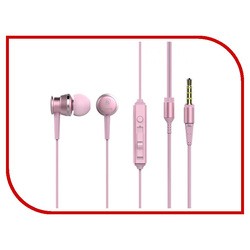 BASEUS Lark Series Wired Earphones (розовый)