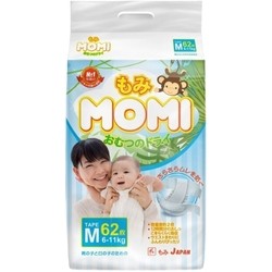 Momi Diapers M / 62 pcs