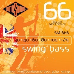 Rotosound Swing Bass 66 6-String Hybrid 30-125