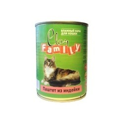 Clan Family Adult Canned with Turkey 0.34 kg