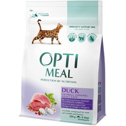 Optimeal Adult Hairball with Duck 0.3 kg