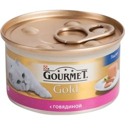 Gourmet Packaging Gold Canned with Beef 0.085 kg