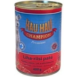 Hau Hau Champion Adult Canned with Beef 0.4 kg