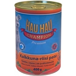 Hau Hau Champion Adult Canned with Turkey 0.4 kg