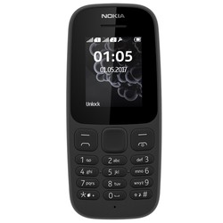 Nokia 105 2017 Dual Sim (черный)