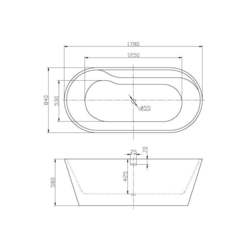 BelBagno Bath BB14 (черный)