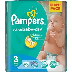 Pampers Active Baby-Dry 3 / 168 pcs